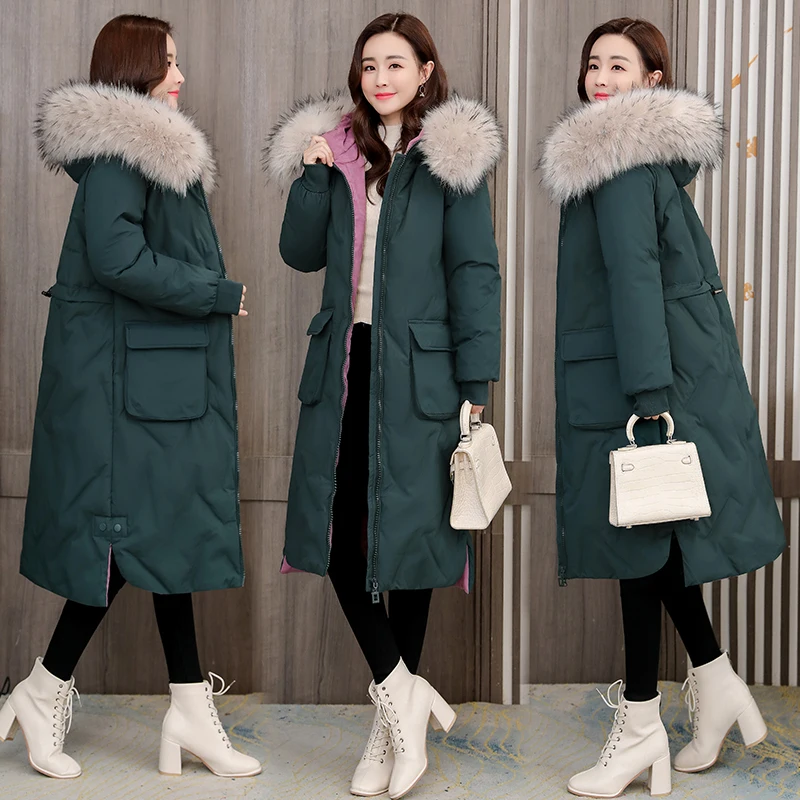 

New Winter Collection Jacket 2020 Stylish Windproof Female Coat Womens Coat Jackets Long Warm Parkas Tops