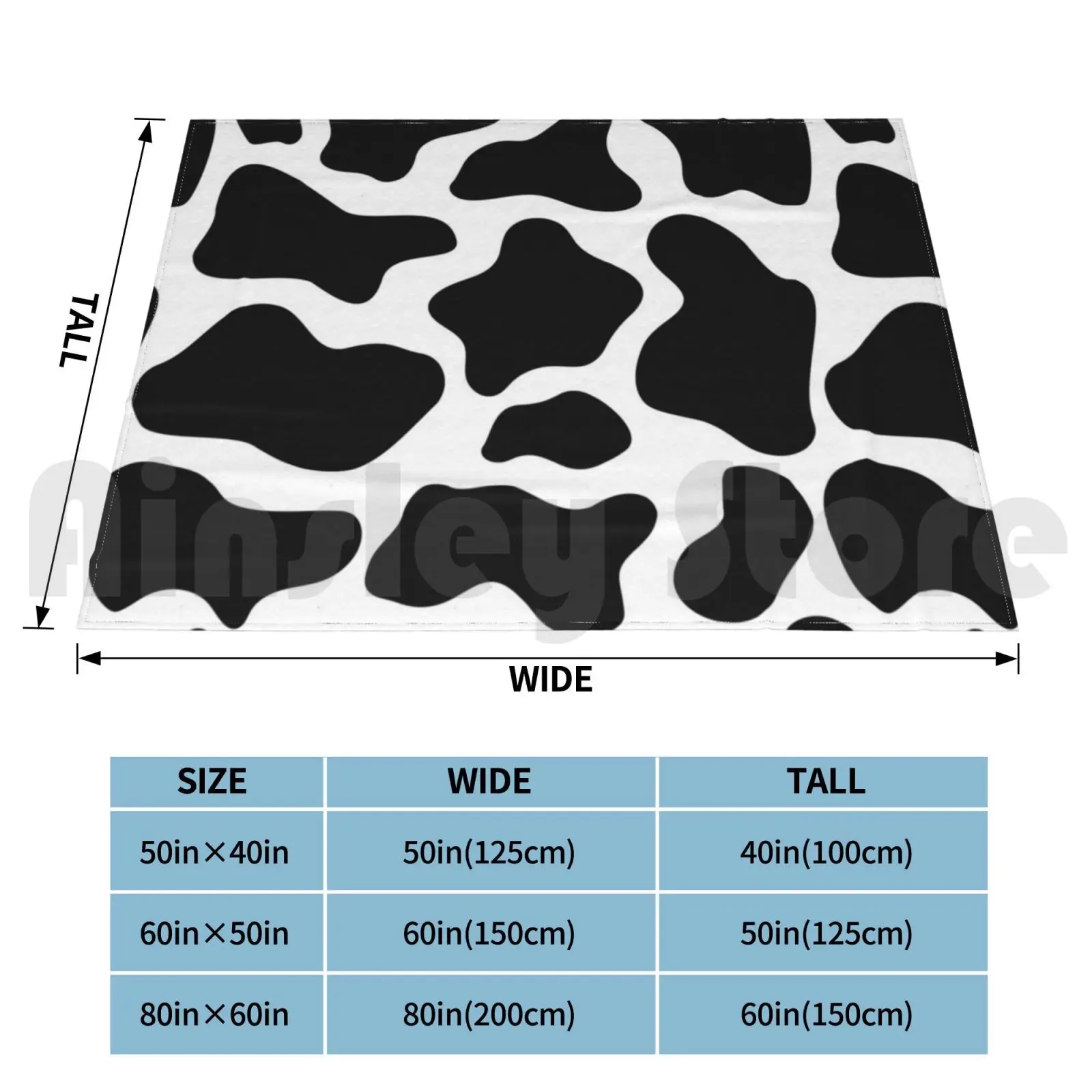 Одеяло с рисунком коровы и животного модное одеяло на заказ Эмили Зого корова