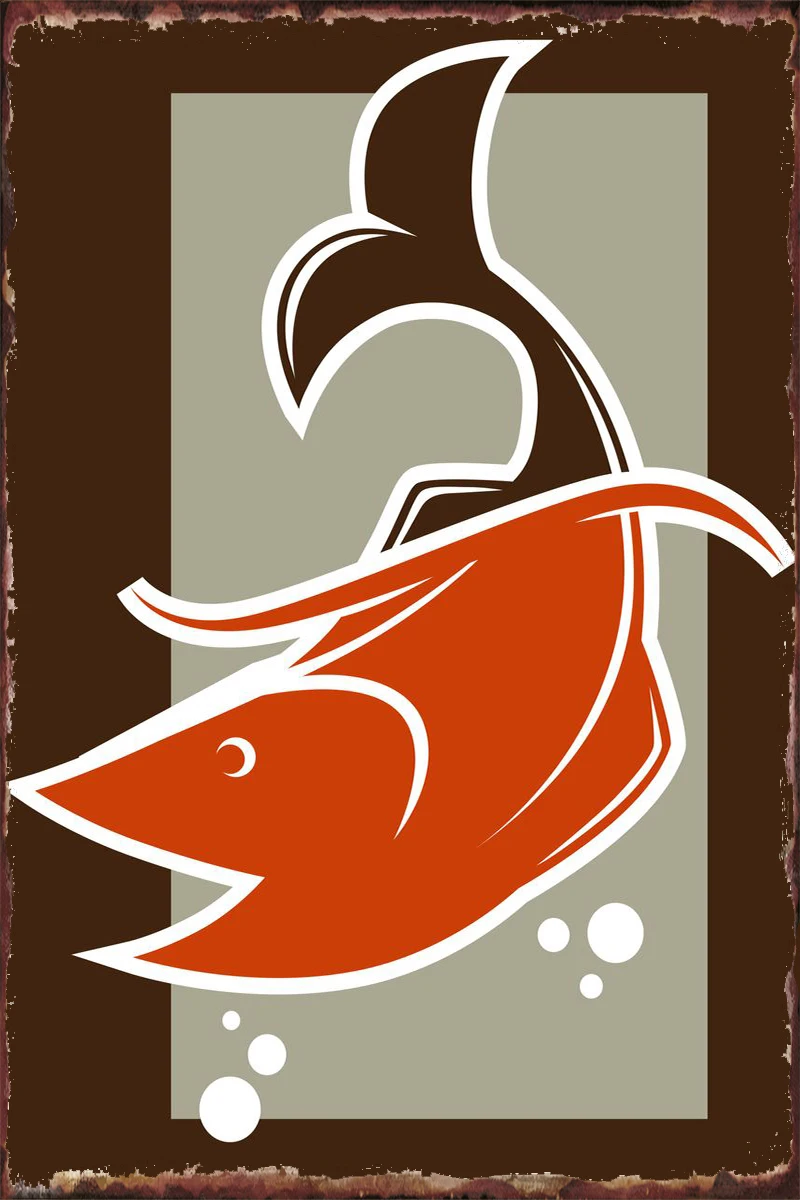 fishing Vintage Metal Sign Tin Plates Wall Decor Room Decoration Retro For Art Pub Home Club Man Cave Cafe | Дом и сад