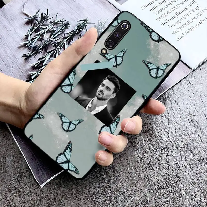

Michele Morrone Phone Case Phone Case For Xiaomi mi9 mi8 F1 9SE 10lite note10lite Mi8lite Back Coque xiaomimi5x