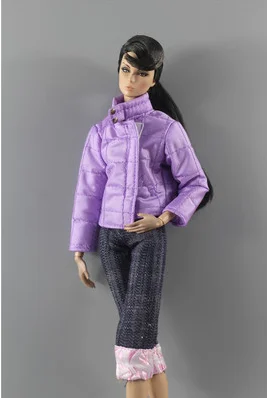 Летний комплект одежды зимняя одежда пальто Кукольное платье джинсы брюки для 1/6