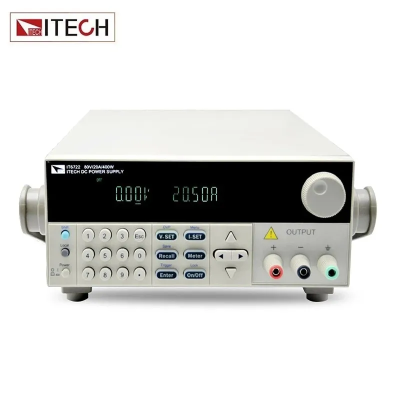 

Источник питания постоянного тока IT6722A 80 в/20A/400 Вт RS232/USB