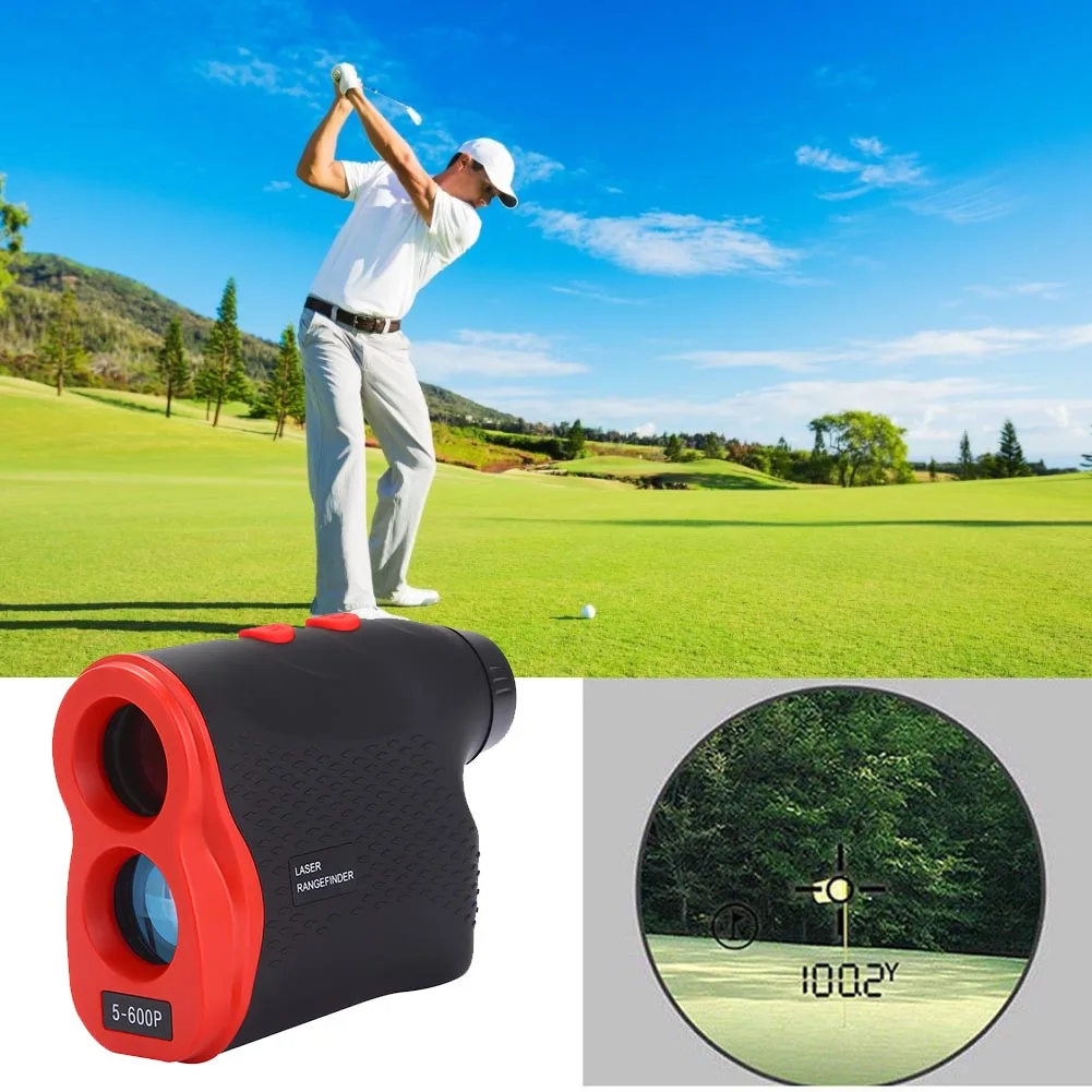 

600M Laser Rangefinder Laser Distance Meter Range Finder High Precision Telescope for Golf Sport Hunting Survey