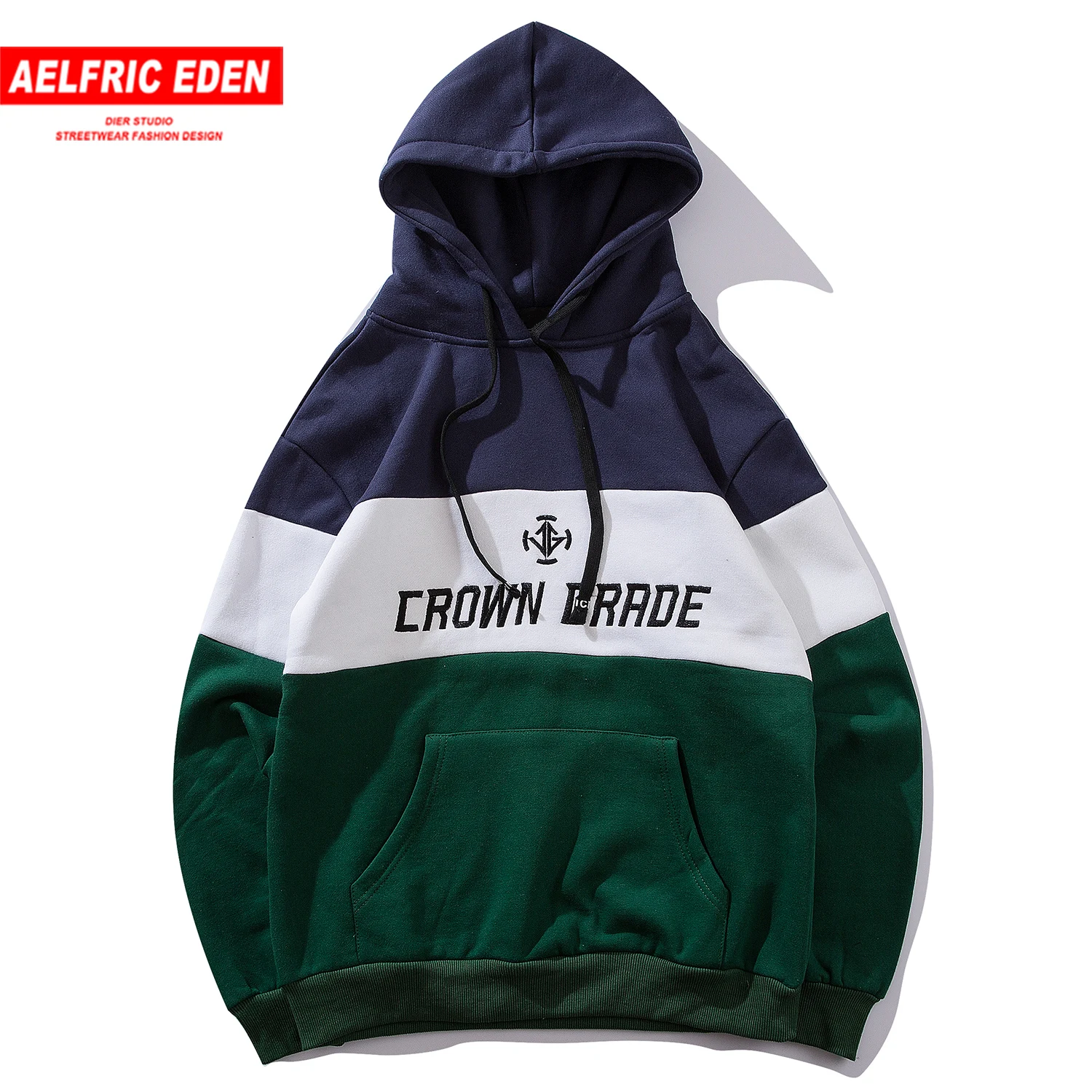 Aelfric Eden Цвет Часы мужские толстовки уличная 2019 Harajuku Хип Хоп пуловер Верхняя