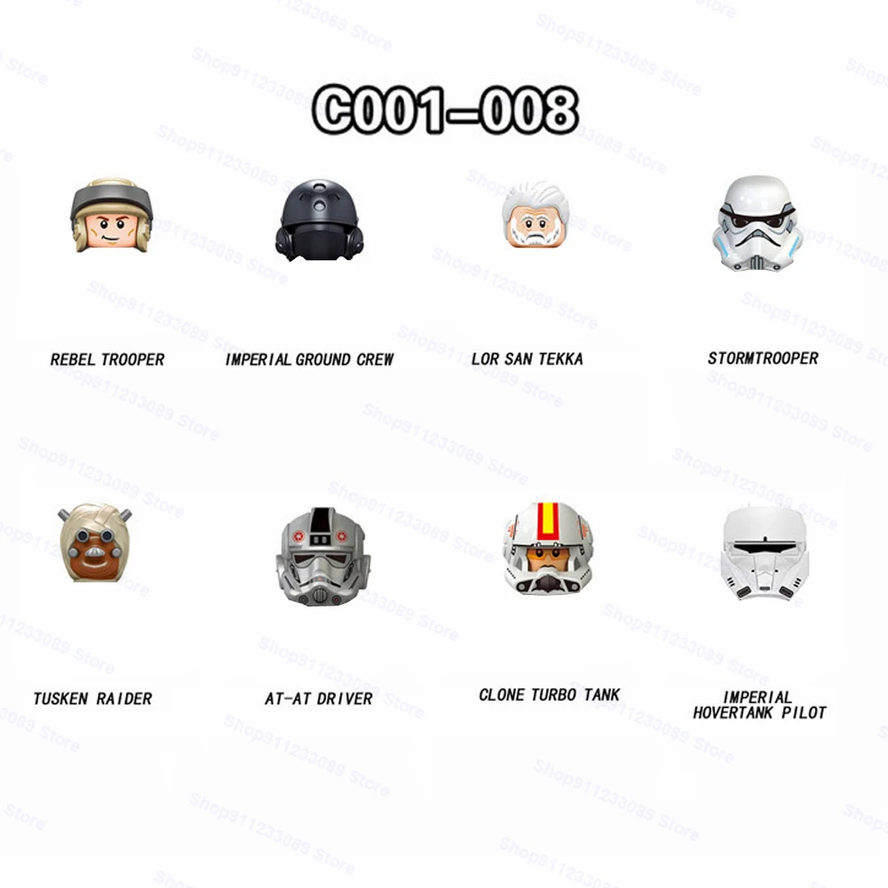 8 шт./компл. с настраиваемым потоком воздуха клон kayfun штурмовиками из Tusken Raider