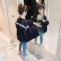 girls babys coat jacket outwear 2021 charming thicken spring autumn cardigan formal sport teenagers cotton childrens clothing