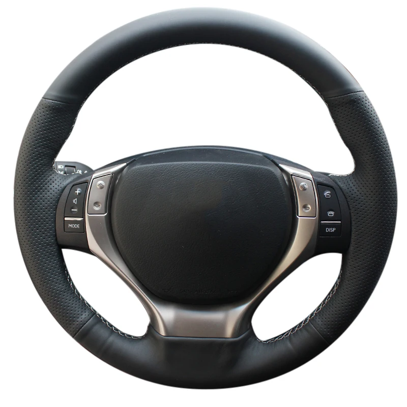 

Чехол на руль автомобиля из микрофибры для Lexus ES250 ES300h GS250 GS300h RX270 RX350