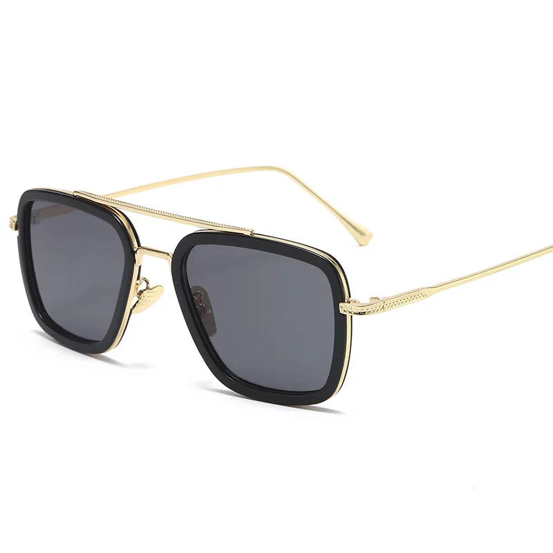 Мужские классические ретро оправа прямоугольной формы Овальный анти винтажные