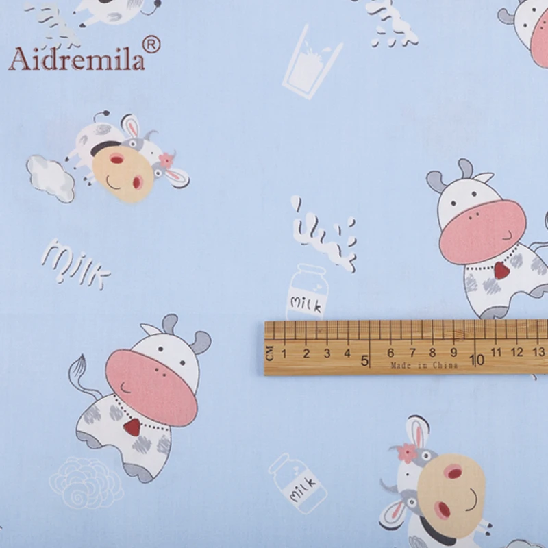 

Cartoon Cattle Series Printed Twill Cotton Fabric For Sewing&Quilting Baby&Child Clothes DIY Bed Set Dolls Hometextile Material