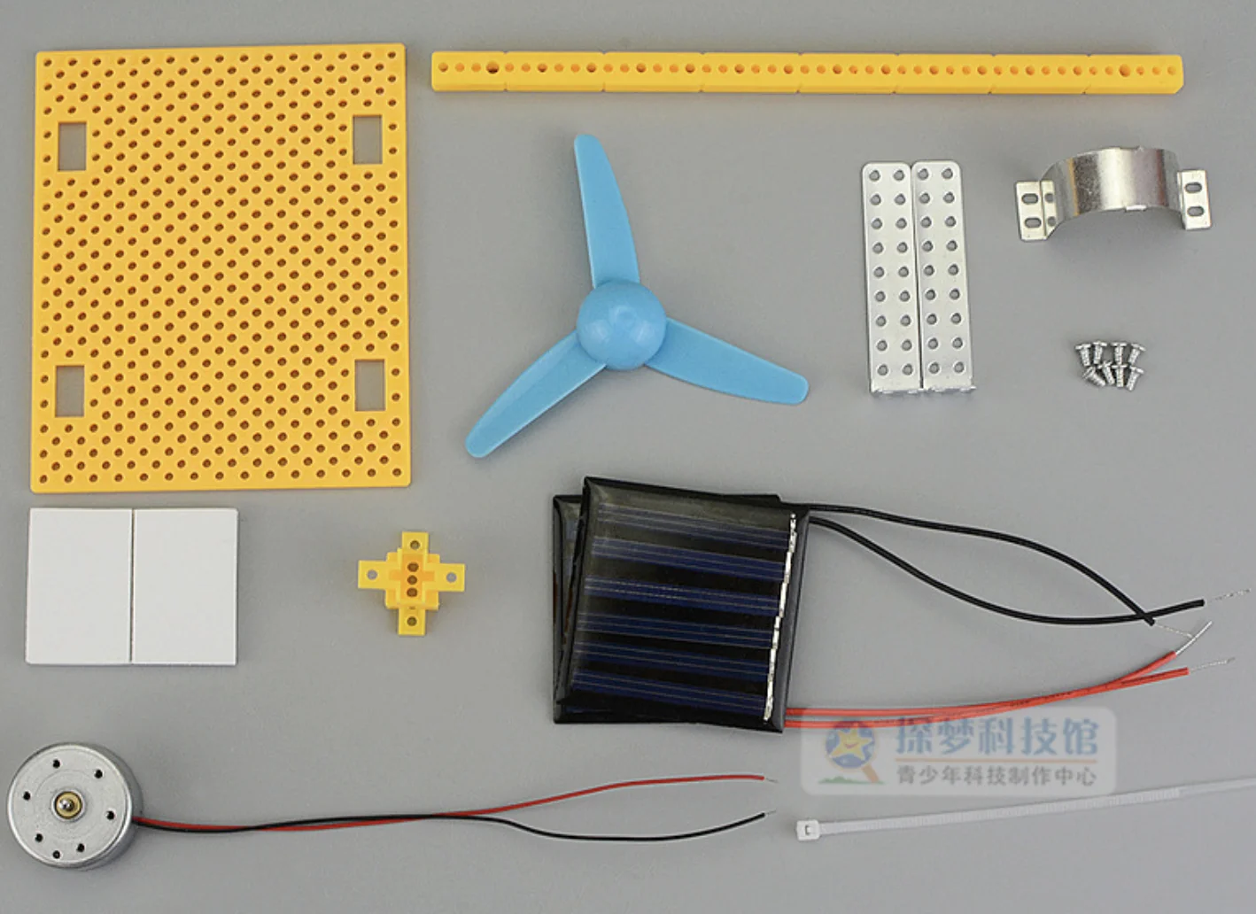 Дети DIY игрушка головоломка монтажный комплект солнечной энергии наука