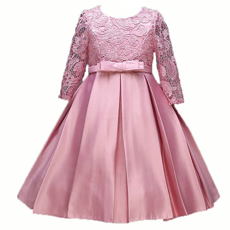 Fashion Christmas Dress Princess Flower Girl Birthday Party Baby Dance Design Clothes Child | Детская одежда и обувь