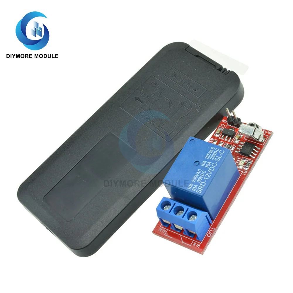 DC 12V реле 1 канал ИК инфракрасный пульт дистанционного управления коммутатор