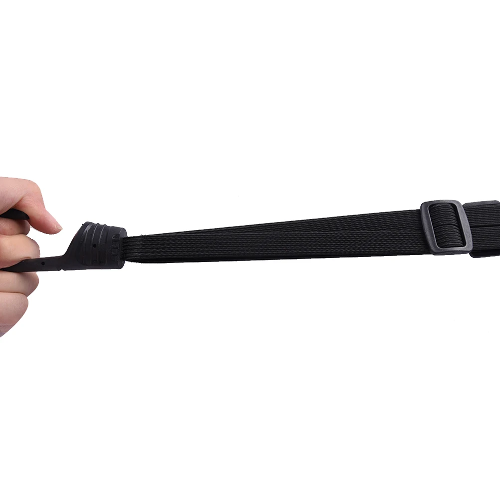 

Useful Luggage Helmet Net Rope Belt Bungee Cord Elastic Strap Cable With Hook