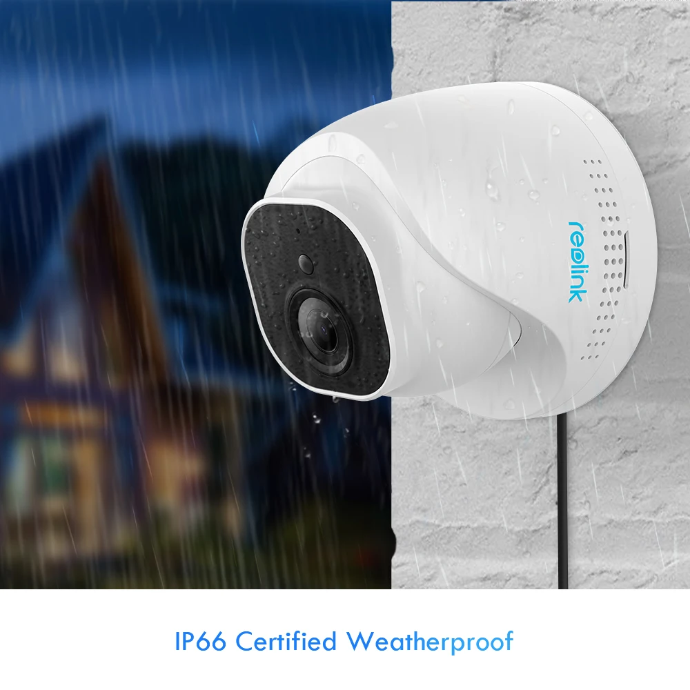 Reolink 5MP PoE IP камера наружная наблюдения со слотом для sd карты всепогодный