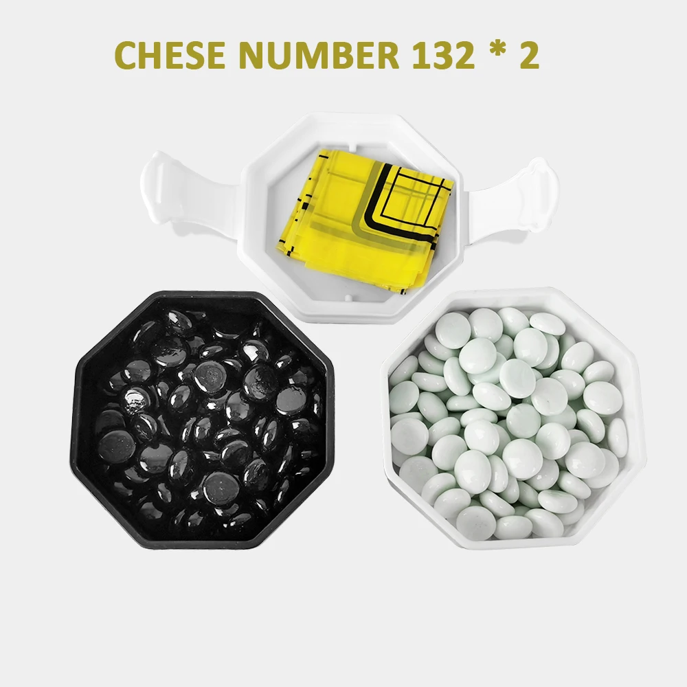 Идут в комплекте идут Настольная игра набор Go шахматы с двумя камень чаши ящик