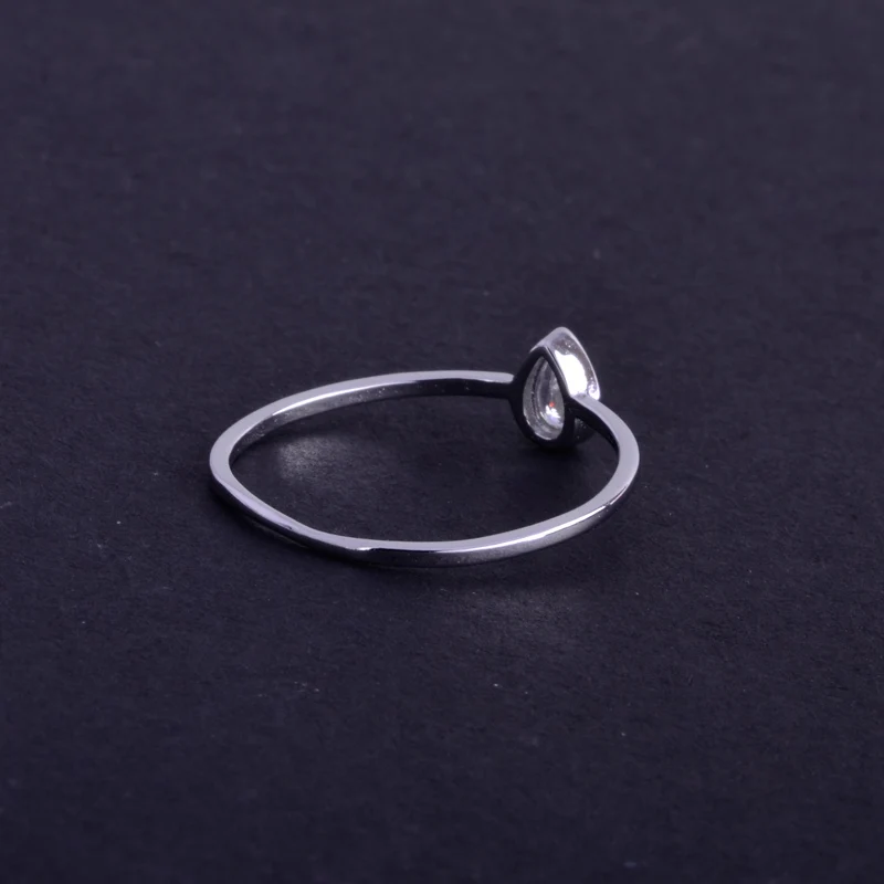 Женское кольцо из белого золота FFGems настоящее 10 к 0 35 карат ювелирное изделие для