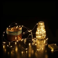 colorful led string lights copper wire fairytale warm white garland family christmas wedding party decoration usb power battery