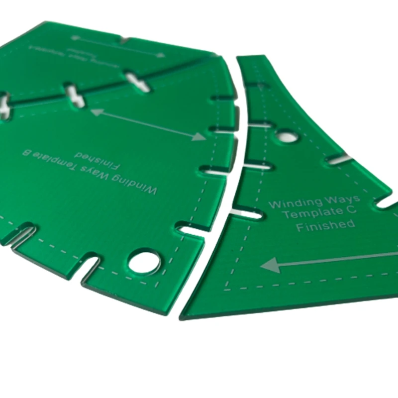 3 шт. шаблон для вырезания ткани | Дом и сад