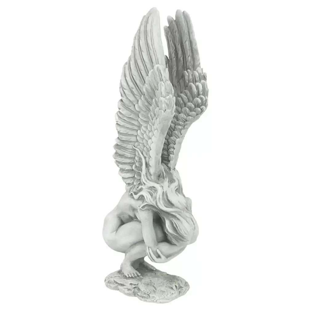 

Angel Memorial Redemption Statue Resin Crafts Decoration Garden Decoration Landscaping Holiday Birthday Gift