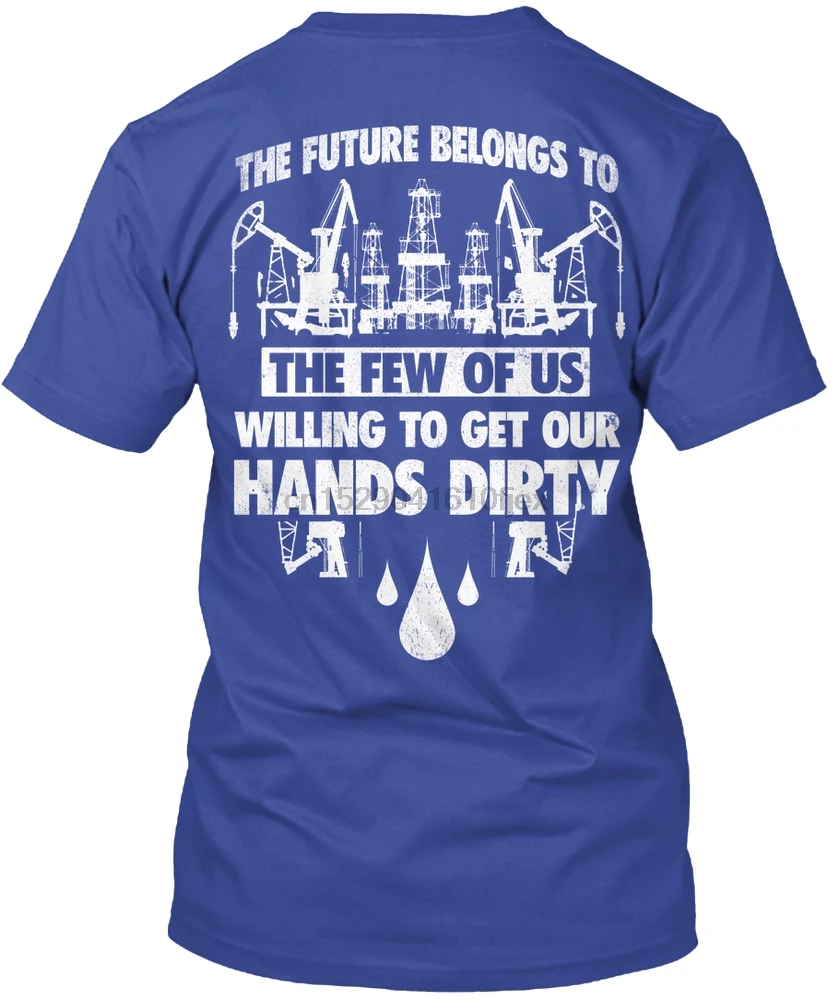Мужская футболка Oilfield The Future is t shirts женская футболка| |