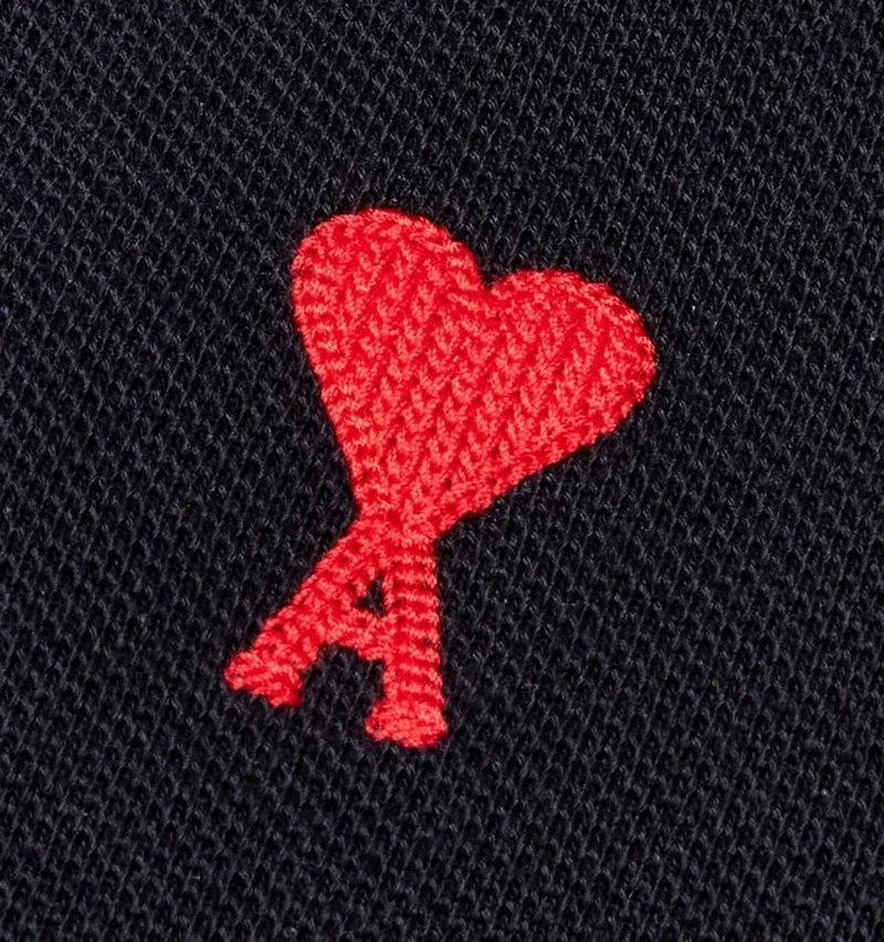 

2021 spring summer trend new love letter embroidery short sleeve casual thin Korean solid summer solid T-shirt1:1 high copy
