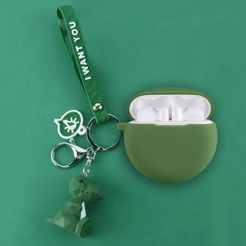 

Cute Silicone Earphone Cover For Huawei Freebuds 4i 4 Case Headset Protector Shell Accessories For Free Buds 4 4i Case