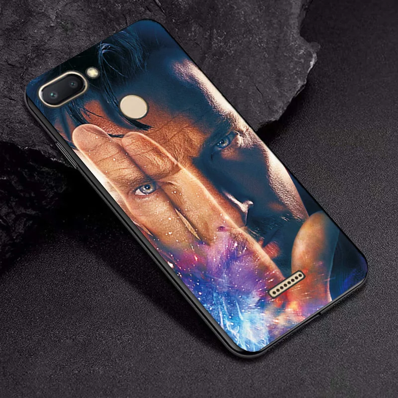 TPUBLK651 Для Xiaomi Redmi 7A силиконовый чехол «Железный человек» черный ТПУ чехол для Xiaomi Redmi 4A 5A 6A 7A 8A Fundas Redmi 5, 6, 7, 8, 5Plus 6Pro чехол s - Цвет: TPUBLK651