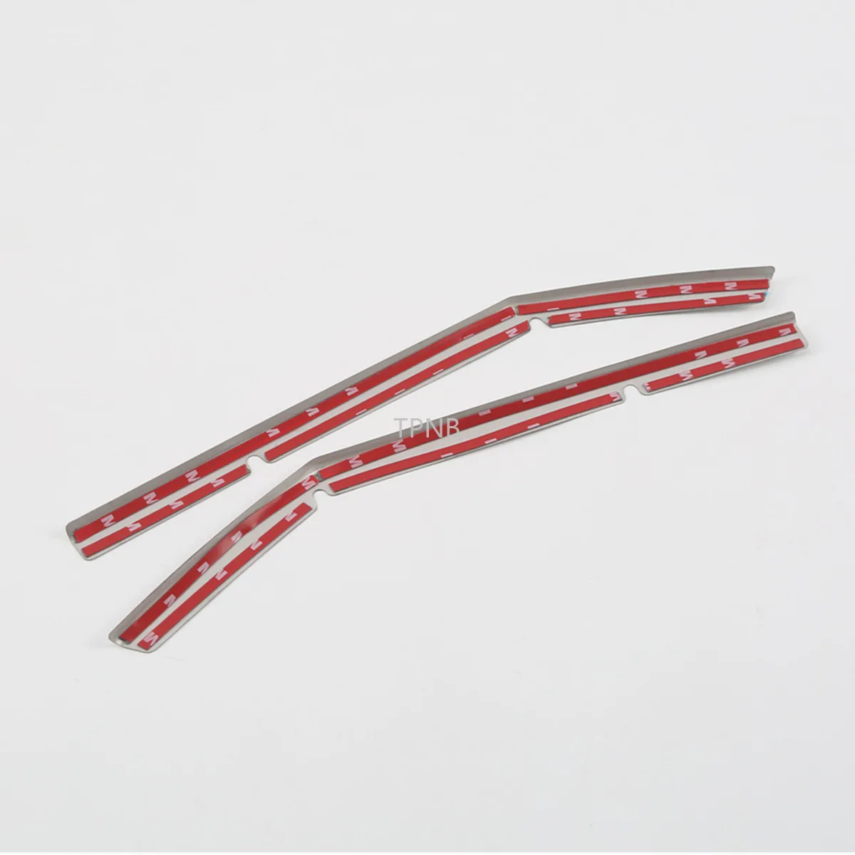 2 шт./комплект Нержавеющая сталь Блестящая серебристая полоса для нижней сетки средней части для Toyota Land Cruiser Prado 150 FJ150 2018 Аксессуары на.