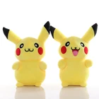 Игрушка плюшевая TAKARA TOMY Pokemon Pikachu, милая мягкая кукла-Зверюшка, подарок для детей на день рождения, 20 см