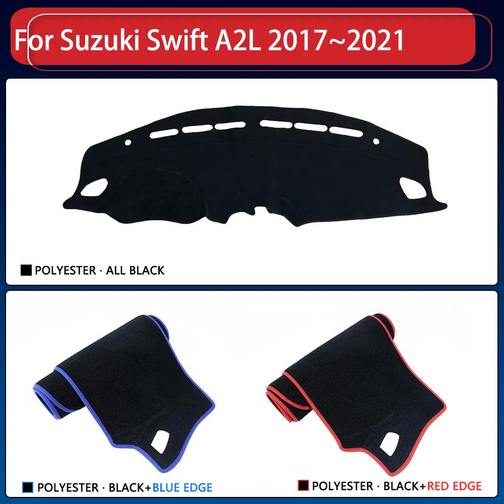 Чехол для приборной панели автомобиля коврик Suzuki Swift A2L 2017 ~ 2021 накладка