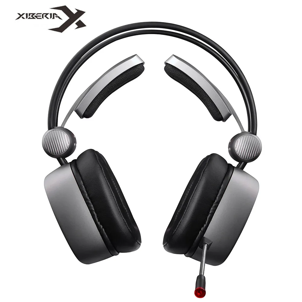 XIBERIA S21 USB объемные Стерео Игровые наушники гарнитура с микрофоном и