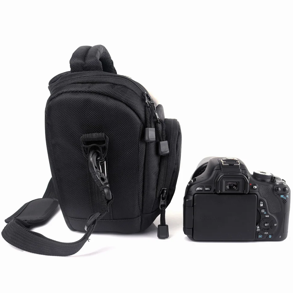 waterproof dslr camera bag backpack case shoulder bag for canon eos 1300d 750d 200d camera photo slr fotografia foto case free global shipping