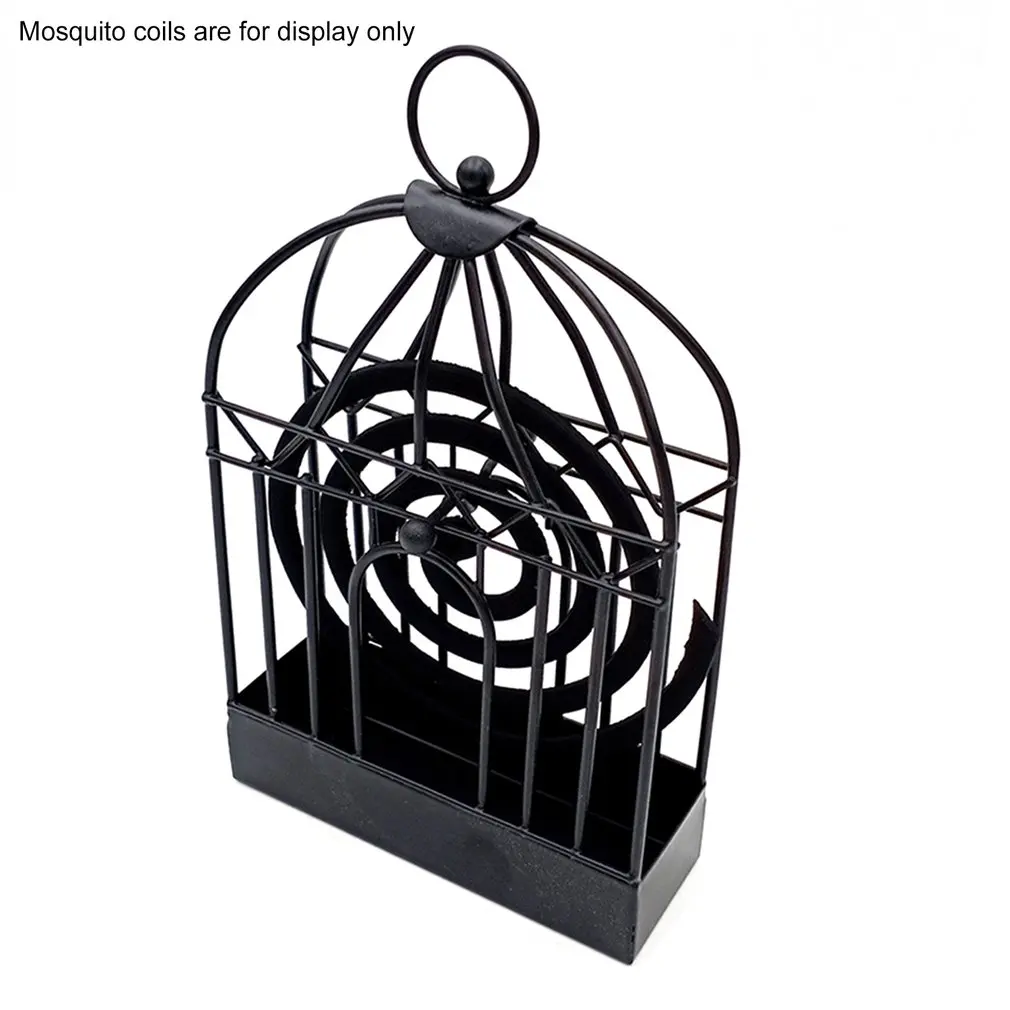 

Birdcage Mosquito-repellent Incense Holder Fire-resistant Hanging Nordic Wrought Iron Mosquito-repellent Incense Box