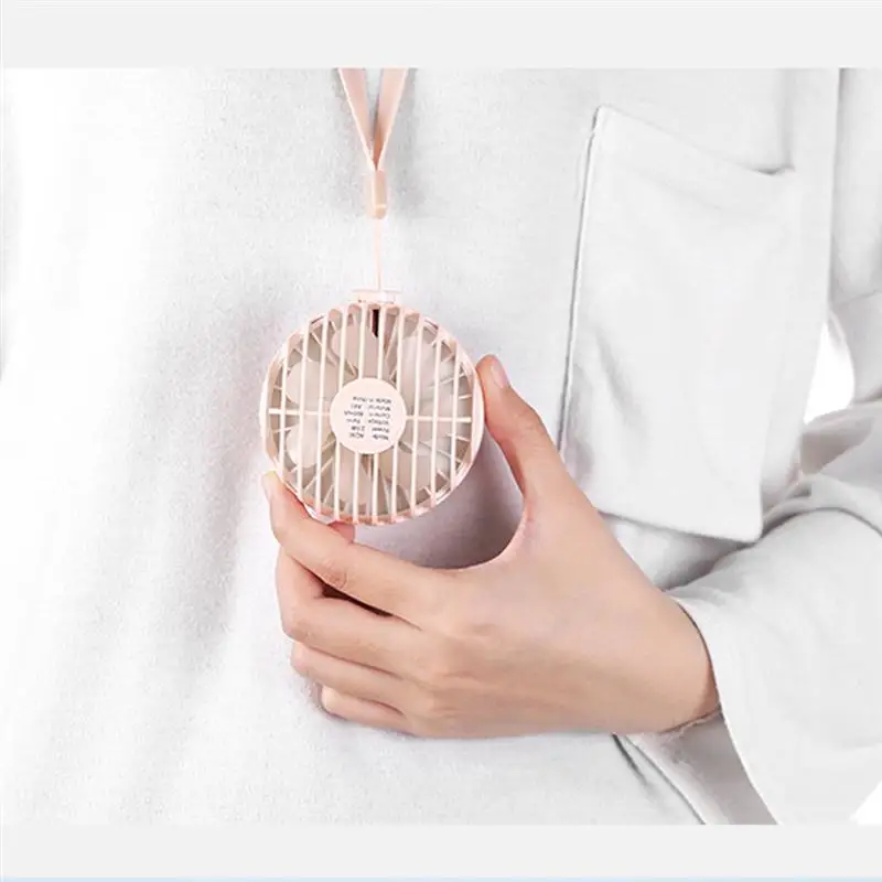 Зеркало для макияжа мини USB зарядка Многофункциональный Складной вентилятор