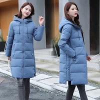 2020 new cotton padded womens long slim padded down cotton padded jacket coat winter ladies fashion cotton padded clothes