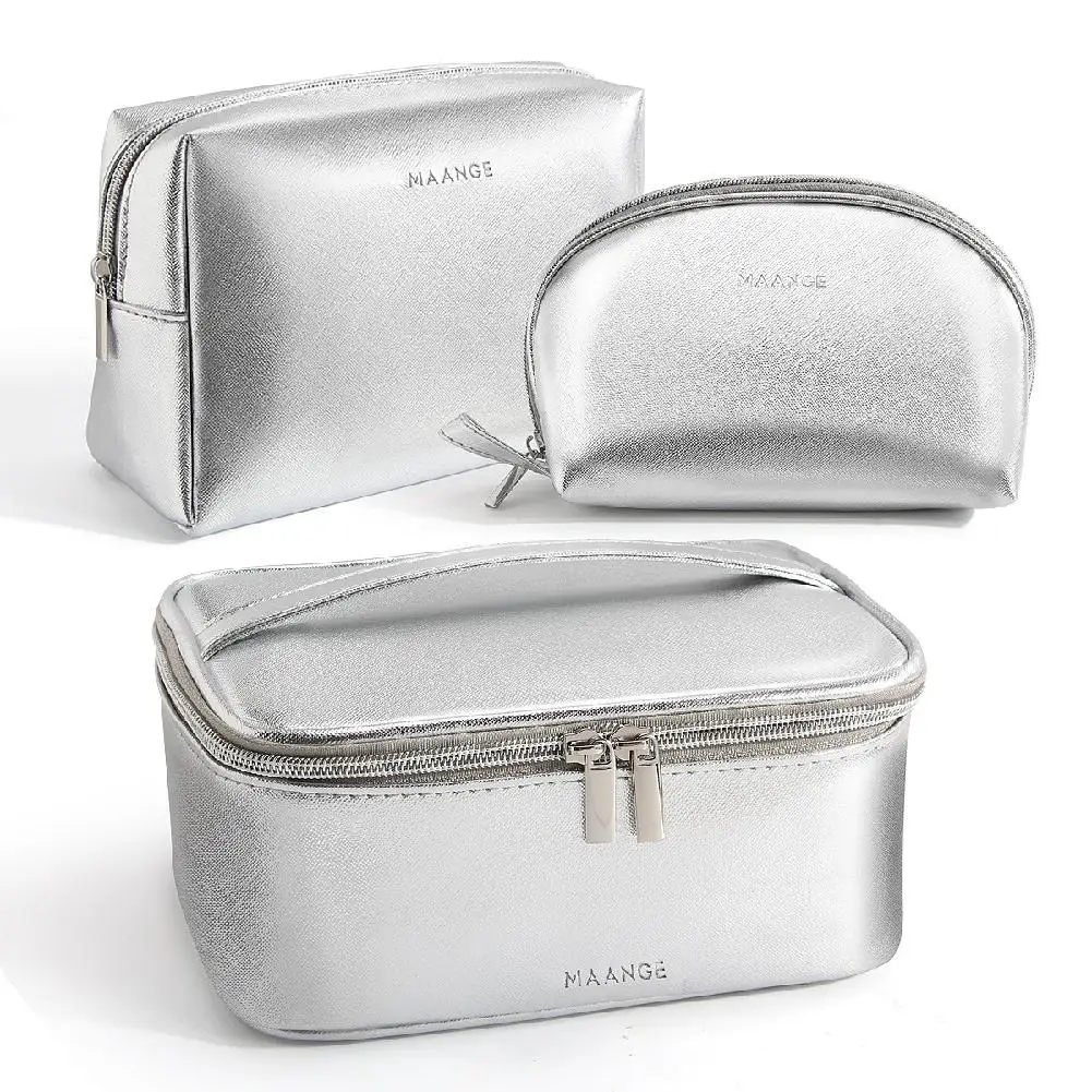 

Blue ZOO 3pcs Cosmetic Brush Pouch Makeup Storage Package Beauty Makeup Tools