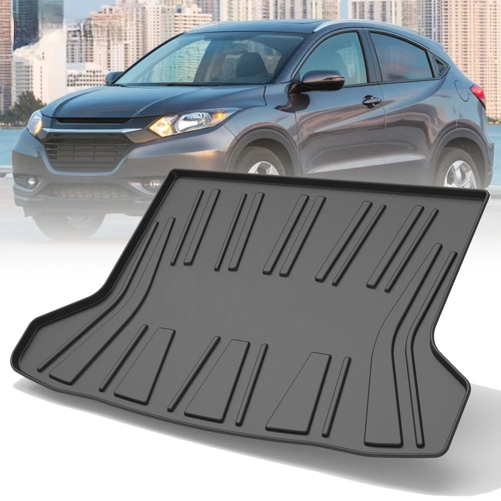 

TPE Trunk Mat For Honda HR-V 2019 Car Waterproof Non-Slip Custom Rubber 3D Cargo Liner Accessories