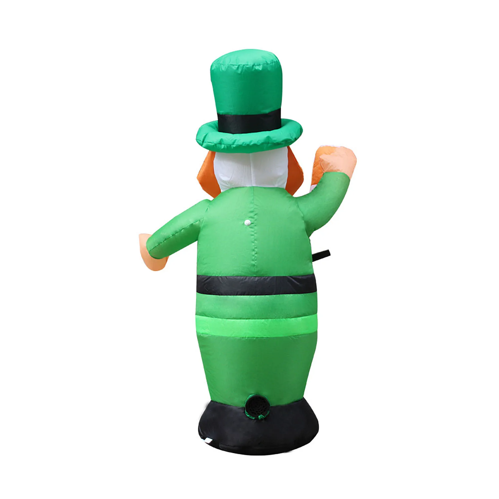 

1m Inflatable Patrick's Day Leprechaun Model Glowing LED Light Outdoor Yard Garden Decoration Oktoberfest Party Ornament