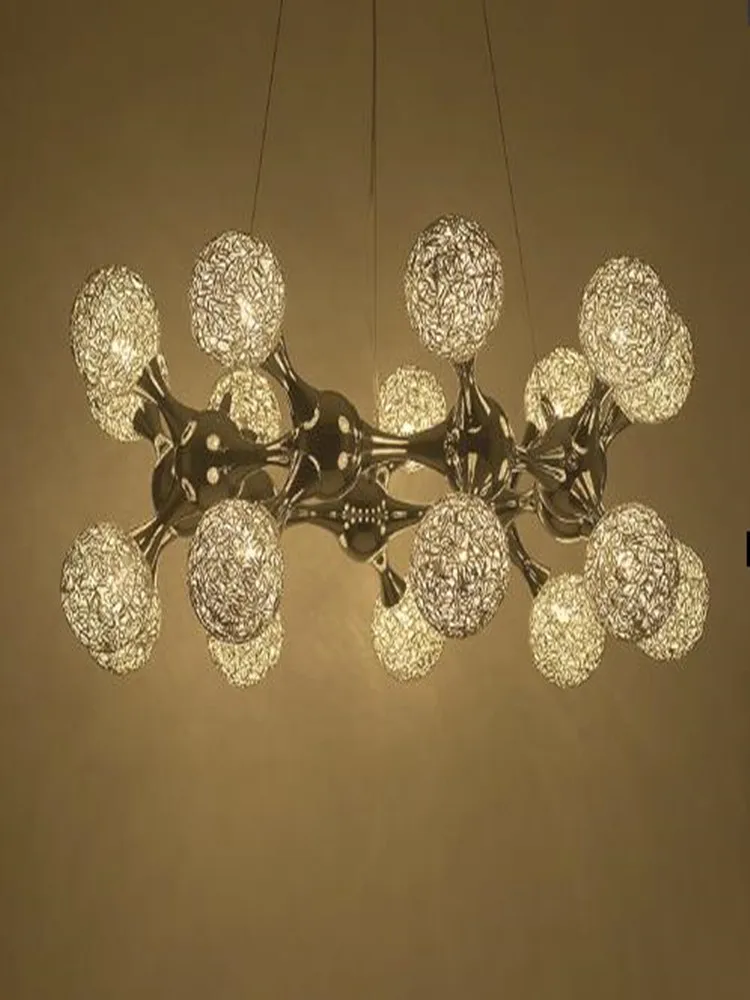 

Restaurant art chandelier restaurant living room modern minimalist personality study bedroom light warm romantic hanging lamps