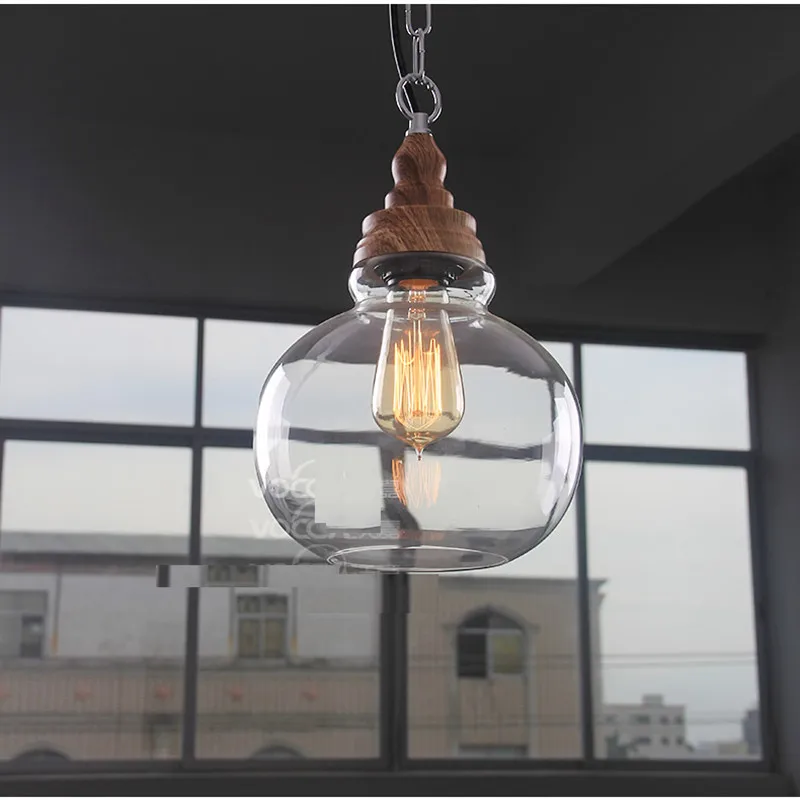 Подвесной светильник в рустикальном стиле s деревянный подвесной для кофейни