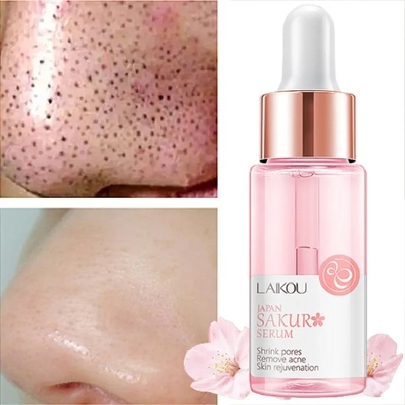 

Sakura Serum Japan Extract Essence Anti-Aging Hyaluronic Acid Pure Remove Acne Skin Rejuvenation Hyaluronatic VitaminC Face Eyes