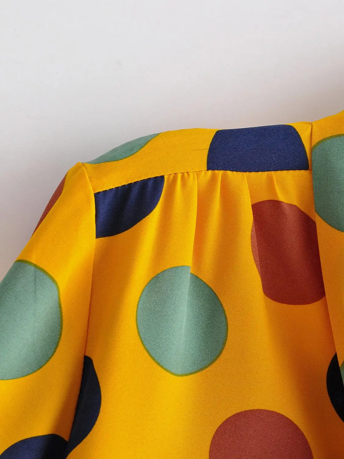 Женская офисная блузка с бантом на воротнике Весенняя Повседневная Блузка в