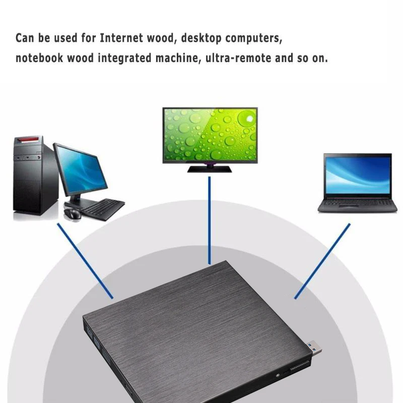 Внешний Bluray привод Usb 3 0 Оптический Привод Bd-Re Cd/Dvd Rw горелки писатель Portatil Blu Ray
