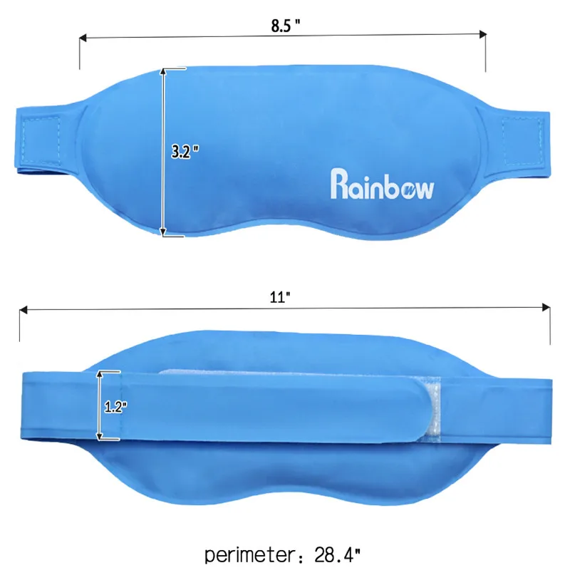 Гелевая маска для глаз Уход за глазами холодный пакет ледяной физическое