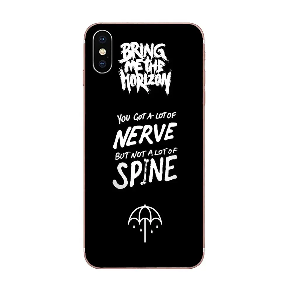 Сотового телефона чехол Caess для мобильных телефонов с надписью Bring Me the Horizon BMTH Huawei