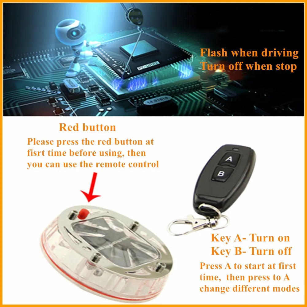 4 шт. универсальный автомобиль с питанием от солнечных батарей концентратор