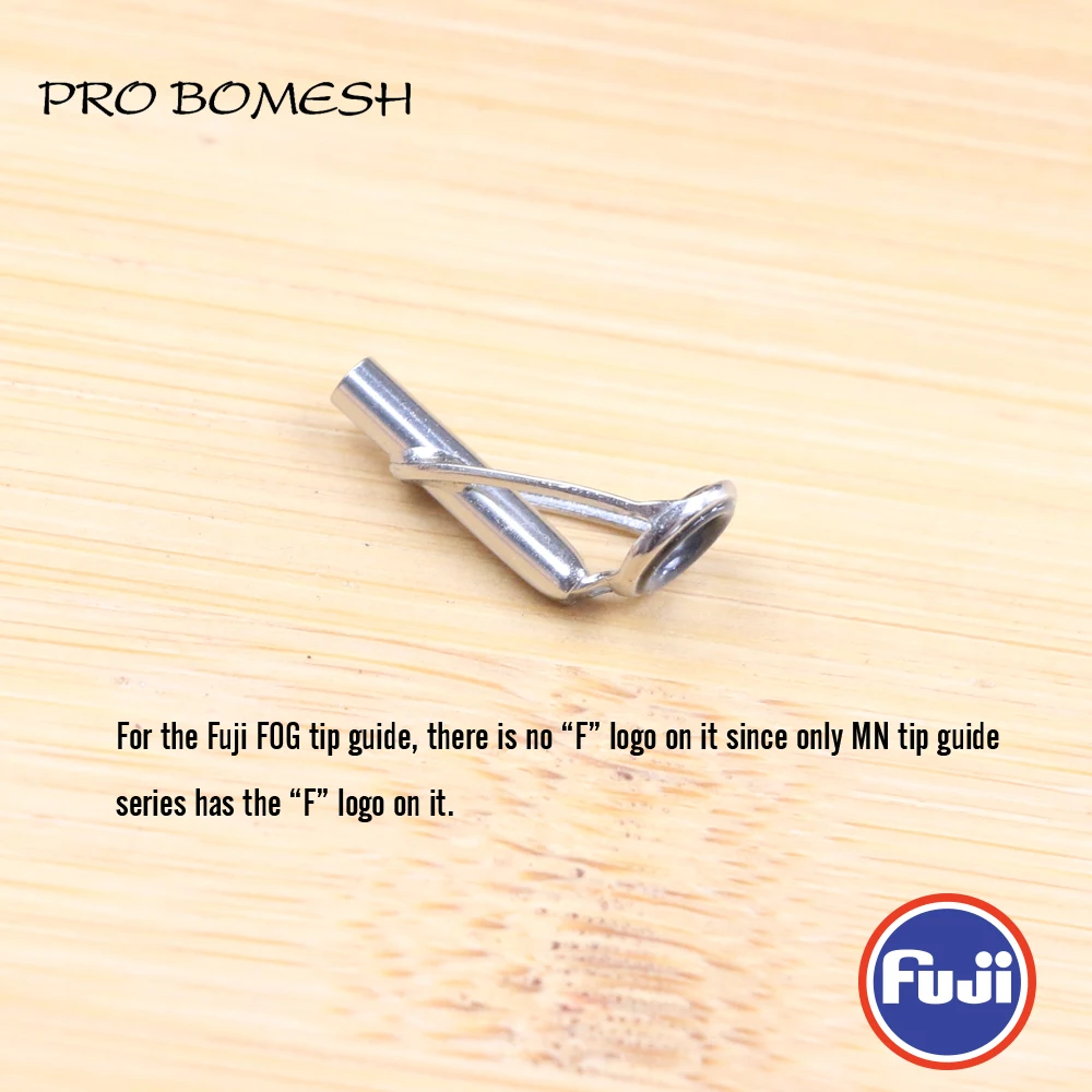 PRO BOMESH FUJI Guide и Топ 8 шт. набор YOG LOG Guide FOT Топ спиннинговая направляющая набор стержень строительный компонент ремонт Удочка DIY аксессуар