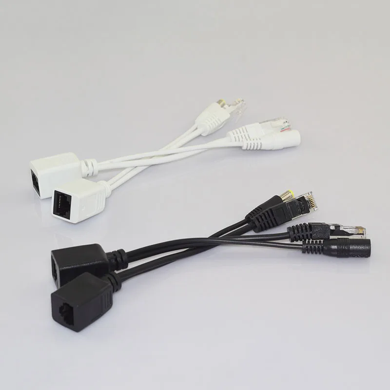 1 пара POE сплиттер 12 В адаптер Аксессуары RJ45 набор игл для маринования Разъем питания кабель камера Cctv для камеры безопасности K13