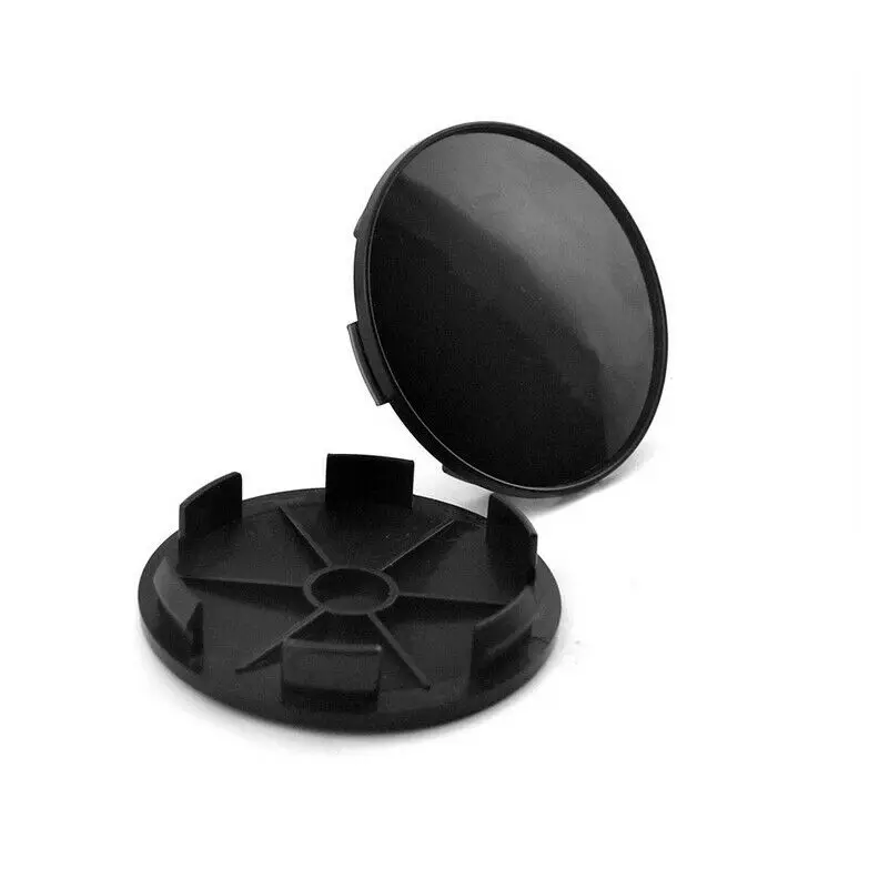 Черная крышка ступицы колеса для автостайлинга из АБС пластика 68 мм (62 мм) 4