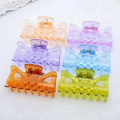 Women Hair Clip Hairpins Candy colors Crab Claws Make UP Washing Tool Accessories 7cm *3.5cm |